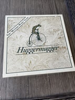 1989 Huggermugger Mystery-Word Family Board Game Preowned In Great Condition